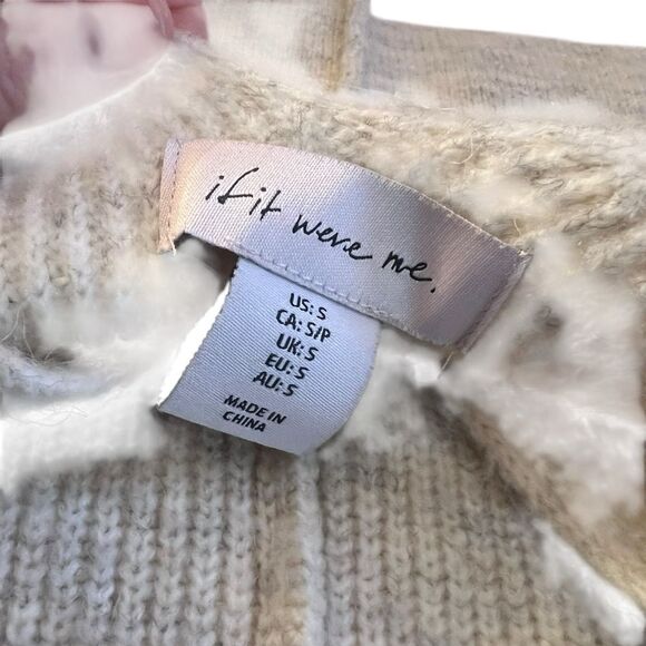 If it were me cream alpaca blend knit dress - Picture 3 of 7